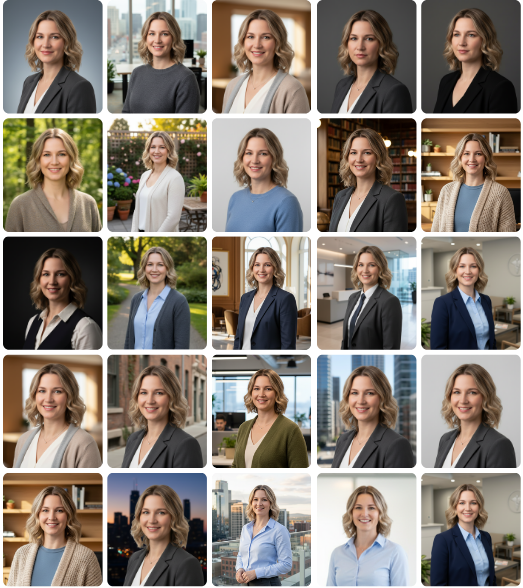 Professional headshots gallery